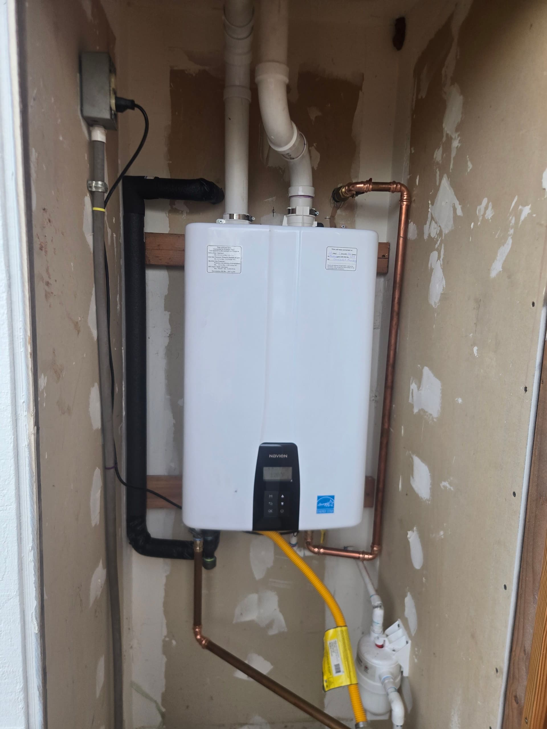Tank to Tankless Water Heater Conversion in El Dorado County
